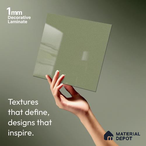 LM 01375 Prismatic Pearl 8 ft x 4 ft Texture Finish Decorative Laminate - 1 mm  | Suitable for TV Unit, Wardrobe, Kitchen Cabinets
