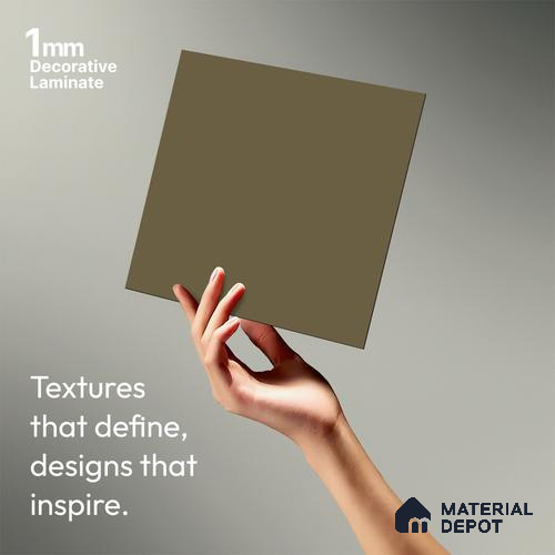 Solid Colors Look LM 19229 Autumn 8 ft x 4 ft Matte Finish Decorative Laminate - 1 mm | Suitable for Living Room, Kitchen, Office