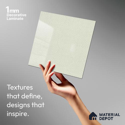 Patterned Look LM 18763 Tuscany Beige 8 ft x 4 ft Texture Finish Decorative Laminate - 1 mm | Suitable for Bedroom, TV Unit, Wardrobe