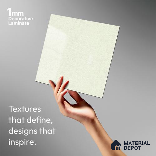 Stone Look LM 18767 Pewter Touch 8 ft x 4 ft Texture Finish Decorative Laminate - 1 mm | Suitable for TV Unit, Wardrobe, Kitchen Cabinets