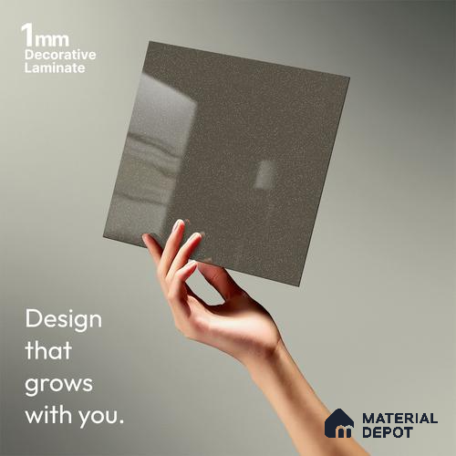 Stone Look LM 01846 8 ft x 4 ft Glossy Finish Decorative Laminate - 1 mm | Suitable for TV Unit, Wardrobe, Kitchen Cabinets