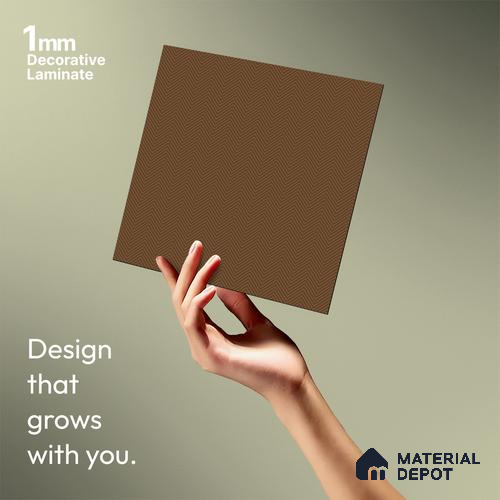 Patterned Look LM 21373 8 ft x 4 ft Texture Finish Decorative Laminate - 1 mm | Suitable for Bedroom, TV Unit, Wardrobe