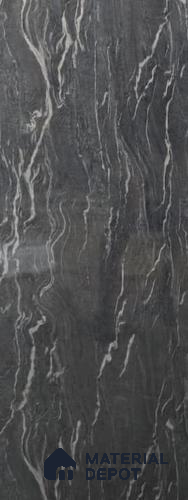 Black Marble look LM 25168 8 ft x 4 ft Texture Finish Decorative Laminate - 1 mm | Suitable for TV Unit, Wardrobe, Kitchen Cabinets