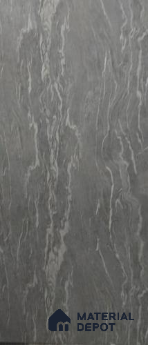 Black Marble look LM 25169 8 ft x 4 ft Texture Finish Decorative Laminate - 1 mm | Suitable for TV Unit, Wardrobe, Kitchen Cabinets