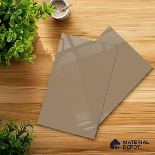 LM 01358 8 ft x 4 ft High Gloss Finish Decorative Laminate - 1 mm  | Suitable for Living Room, Kitchen, Office