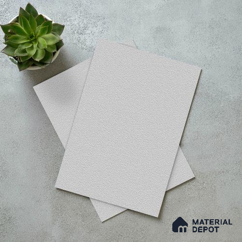 Solid Colors Look LM 19261 Super White 8 ft x 4 ft Suede Finish Decorative Laminate - 1 mm | Suitable for Living Room, Kitchen, Office