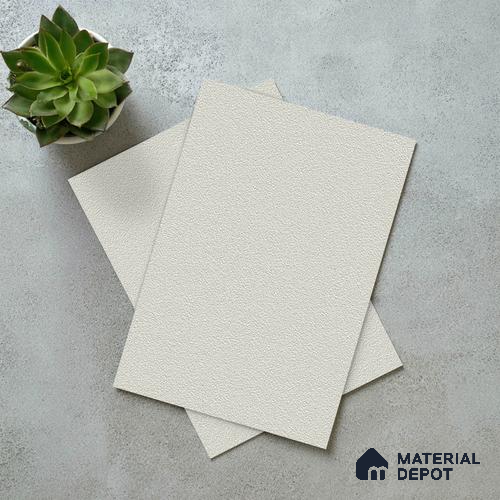 Solid Colors Look LM 19262 Frosty White 8 ft x 4 ft Suede Finish Decorative Laminate - 1 mm | Suitable for Living Room, Kitchen, Office