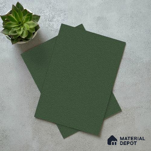 Solid Colors Look LM 19266 Basil Green 8 ft x 4 ft Suede Finish Decorative Laminate - 1 mm | Suitable for Living Room, Kitchen, Office