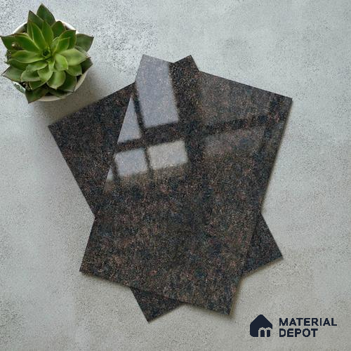 Rustic Look LM 19300 Asphalt Concrete 8 ft x 4 ft Glossy Finish Decorative Laminate - 1 mm | Suitable for TV Unit, Wardrobe, Kitchen Cabinets