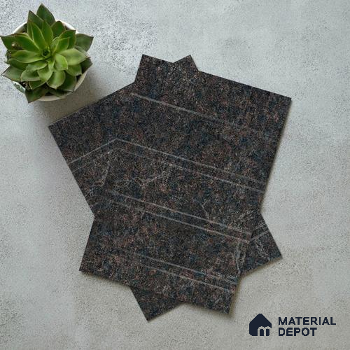 Stone Look LM 19320 Asphalt Concrete 8 ft x 4 ft Texture Finish Decorative Laminate - 1 mm | Suitable for TV Unit, Wardrobe, Kitchen Cabinets