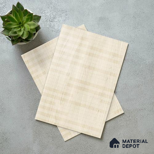 Abstract Look LM 19324 Baraki Walnut 8 ft x 4 ft Texture Finish Decorative Laminate - 1 mm | Suitable for TV Unit, Wardrobe, Kitchen Cabinets