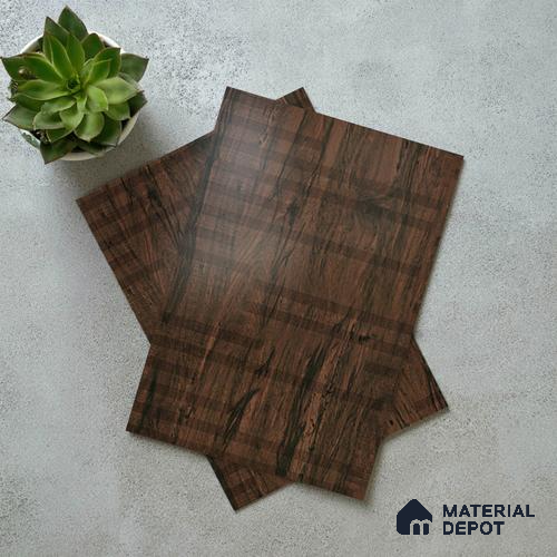 Abstract Look LM 19325 Tropical Wood 8 ft x 4 ft Texture Finish Decorative Laminate - 1 mm | Suitable for TV Unit, Wardrobe, Kitchen Cabinets