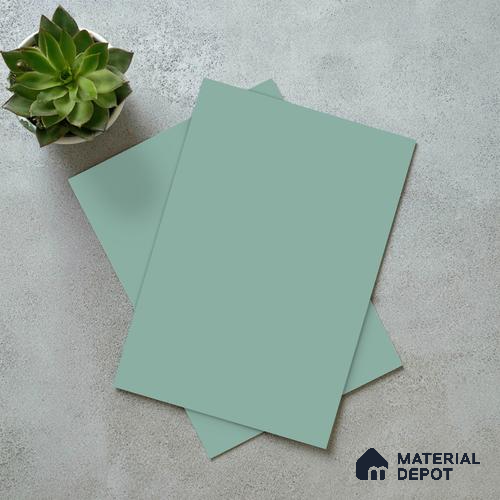 LM 21062 C Aqua Sliky Matte Finish 8 ft x 4 ft Decorative Laminate - 1 mm | Suitable for Living Room, Kitchen, Office