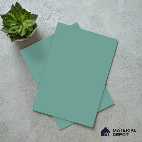 LM 21064 C Breezy Blue Sliky Matte Finish 8 ft x 4 ft Decorative Laminate - 1 mm | Suitable for Living Room, Kitchen, Office