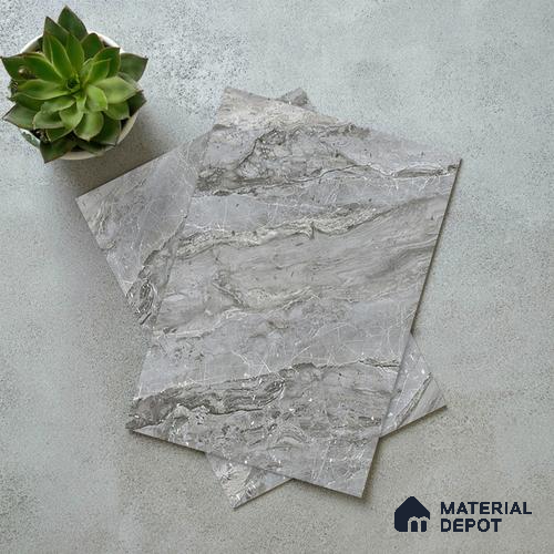 Stone Look LM 21107 E Glacier Mist Lime Stone Texture Finish 8 ft x 4 ft Decorative Laminate - 1 mm | Suitable for TV Unit, Wardrobe, Kitchen Cabinets