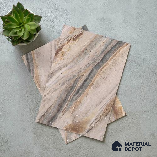 LM 21109 E Dunesone Drift Lime Stone Texture Finish 8 ft x 4 ft Decorative Laminate - 1 mm | Suitable for TV Unit, Wardrobe, Kitchen Cabinets