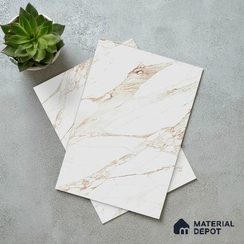 LM 21115 Auresta White Super Matte Super Matte Finish 8 ft x 4 ft Decorative Laminate - 1 mm | Suitable for TV Unit, Wardrobe, Kitchen Cabinets
