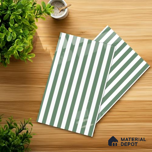 GA 4111 8 ft x 4 ft Stripe Matte Finish 6H Antiscratch Acrylic Laminate - 1.5 mm | Suitable for Living Room, Kitchen, Office