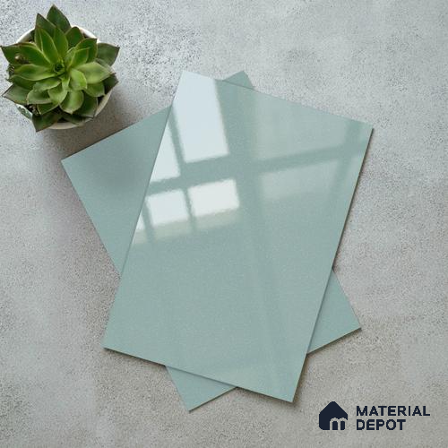 Blue Sparkle Look LM 23318 Solitude 8 ft x 4 ft High Gloss Finish 6H Anti Scratch Acrylic Laminate - 1.5 mm | Suitable for Kitchen Cabinet, TV Unit, Wardrobe