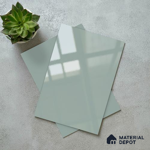 Powder Blue Solid Colors Look LM 23319 Star Gaze 8 ft x 4 ft High Gloss Finish 6H Anti Scratch Acrylic Laminate - 1.5 mm | Suitable for Living Room, Kitchen, Office