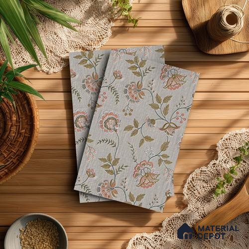 Grey Digital, Fabric Look LM 23631 8 ft x 4 ft Texture Finish Decorative Laminate - 1 mm | Suitable for TV Unit, Wardrobe, Kitchen Cabinets
