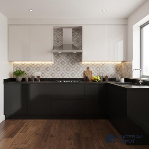 Ferrero 1C 01564 Pale Almond 8 ft x 4 ft High Gloss Finish 6H Anti Scratch Acrylic Laminate - 1.5 mm | Suitable for Living Room, Kitchen, Office