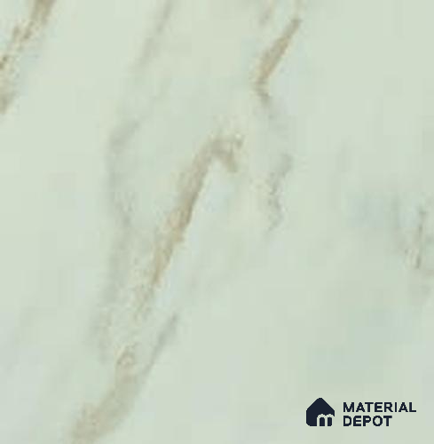 LU 4929 Blanco Gold Marble White Glossy Finish Decorative Laminate | Suitable for interior applications in Kitchen Cabinates, Furniture, Wardrobe - 1 mm