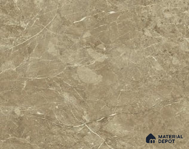 Stone Look LU 5874 Nura Light Brown Glossy Finish Decorative Laminate | Suitable for interior applications in Kitchen Cabinates, Furniture, Wardrobe - 1 mm