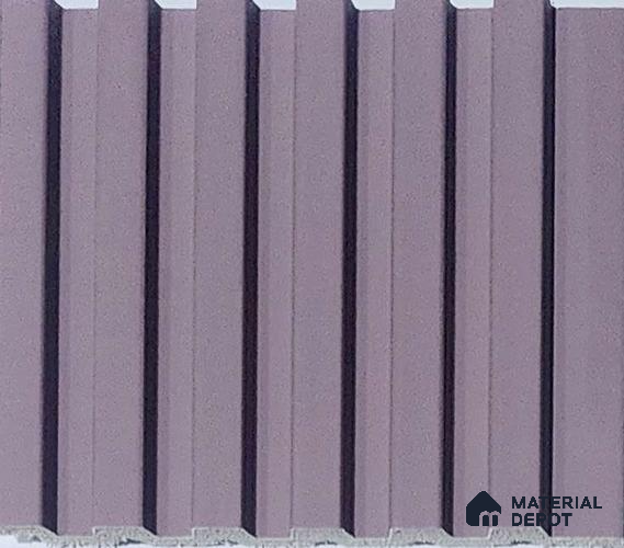 Pink Plain Colour Look Charcoal Louver/Panel 9.5 ft x 4.9 inch - 10 mm | Ideal for Feature Wall, Living Room, Bedroom, Home, TV Unit | PN 07069
