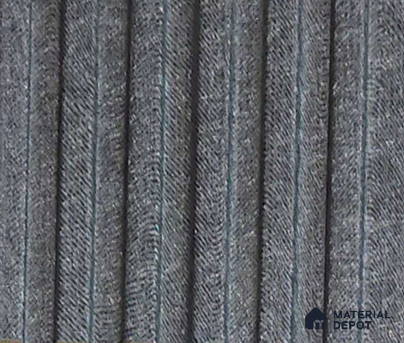 Grey Patterned Look Charcoal Louver/Panel 9.5 ft x 4.7 inch - 11 mm | Ideal for Feature Wall, Living Room, Bedroom, Home, TV Unit | PN 07153