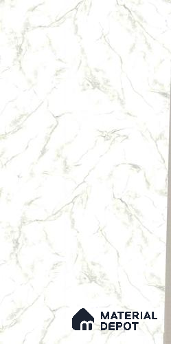 White Marble Look LM 22017 8 ft x 4 ft Texture Finish Decorative Laminate - 1 mm | Suitable for TV Unit, Wardrobe, Kitchen Cabinets