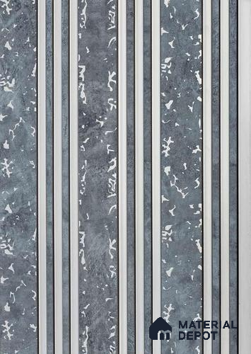 Grey Patterned Look PN 06512 8 ft x 1 ft Charcoal Panel/Louver - 6 mm