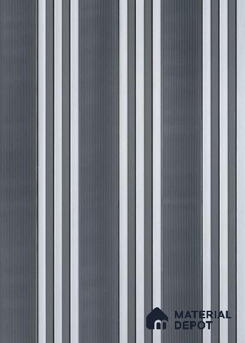 Grey Patterned Look PN 06517 8 ft x 1 ft Charcoal Panel/Louver - 6 mm
