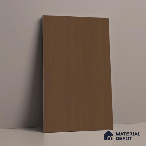 Wooden Fluted Look LM 01406 Nordic Walnut 8 ft x 4 ft Texture Finish Decorative Laminate - 1 mm | Suitable for TV Unit, Wardrobe, Kitchen Cabinets