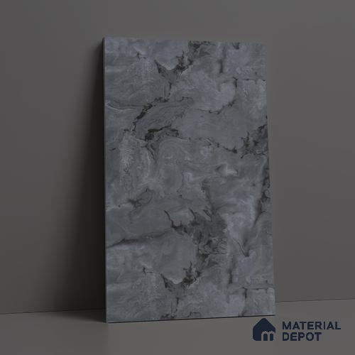LM 01442 Slat Silk 8 ft x 4 ft Super Matte Finish Decorative Laminate - 1 mm  | Suitable for TV Unit, Wardrobe, Kitchen Cabinets
