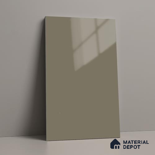 LM 01529 Mysore Ivory 8 ft x 4 ft High Gloss Finish Decorative Laminate - 1 mm | Suitable for Living Room, Kitchen, Office