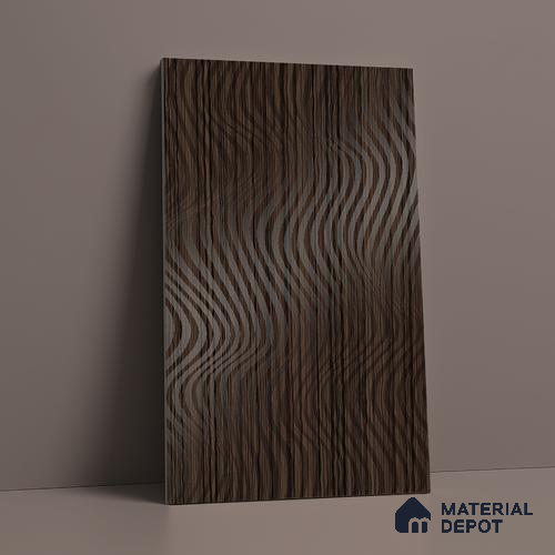 Patterned Look LM 19386 Camden Craftwood 8 ft x 4 ft Texture Finish Decorative Laminate - 1 mm | Suitable for Bedroom, TV Unit, Wardrobe