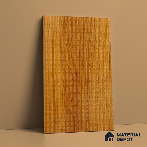 Patterened Look LM 21120 Golden Elm Cube Texture Finish 8 ft x 4 ft Decorative Laminate - 1 mm | Suitable for Bedroom, TV Unit, Wardrobe