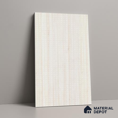 Patterened Look LM 21121 B Vanilla Timber Prism Path Texture Finish 8 ft x 4 ft Decorative Laminate - 1 mm | Suitable for Bedroom, TV Unit, Wardrobe