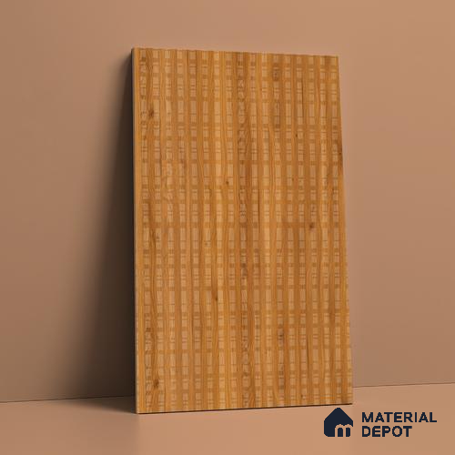 Patterned Look LM 21124 Valmere Oak Cube Texture Finish 8 ft x 4 ft Decorative Laminate - 1 mm | Suitable for Bedroom, TV Unit, Wardrobe