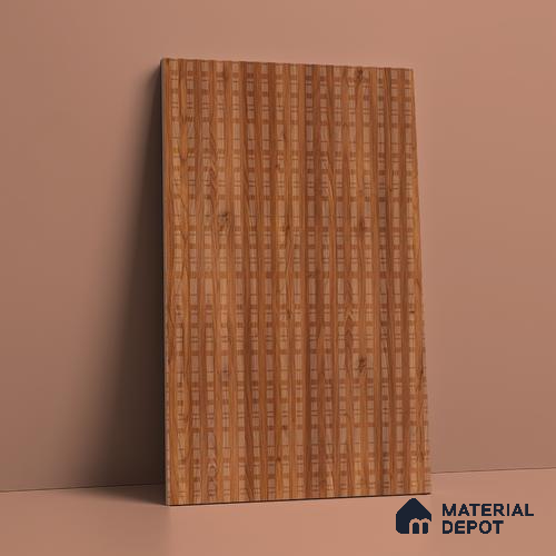 Patterned Look LM 21126 Terranova Grain Cube Texture Finish 8 ft x 4 ft Decorative Laminate - 1 mm | Suitable for Bedroom, TV Unit, Wardrobe