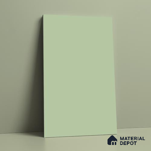 Pale Sage Green Solid Colors Look LM 21805 8 ft x 4 ft Matte Finish 6H Anti Scratch Acrylic Laminate - 1.5 mm | Suitable for Living Room, Kitchen, Office