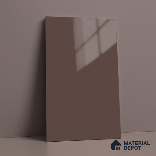 Dusty Rose Purple Solid Colors Look LM 23327 Rose Debut 8 ft x 4 ft High Gloss Finish 6H Anti Scratch Acrylic Laminate - 1.5 mm | Suitable for Living Room, Kitchen, Office