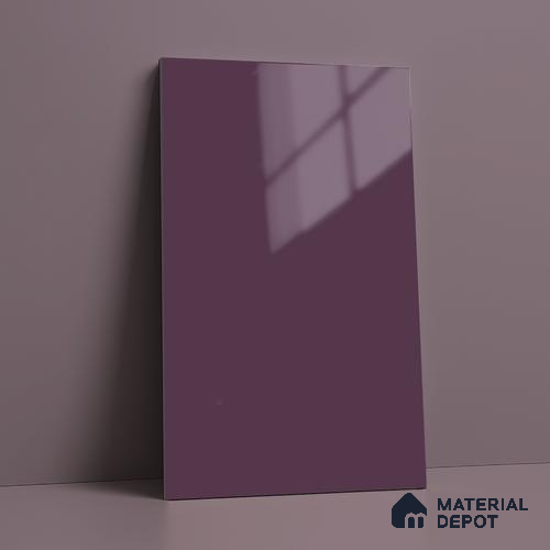 Purple Sparkle Look LM 23328 Orchidia 8 ft x 4 ft High Gloss Finish 6H Anti Scratch Acrylic Laminate - 1.5 mm | Suitable for Kitchen Cabinet, TV Unit, Wardrobe