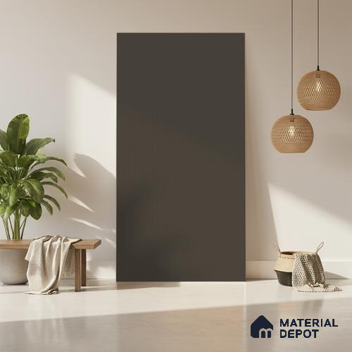Brown Textured Solid Look LM 20070 8 ft x 4 ft Texture Finish Decorative Laminate - 1 mm | Suitable for TV Unit, Wardrobe, Kitchen Cabinets