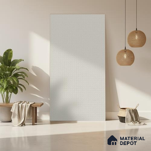 Beige Textured Solid Look LM 23718 8 ft x 4 ft Texture Finish Decorative Laminate - 1 mm | Suitable for TV Unit, Wardrobe, Kitchen Cabinets