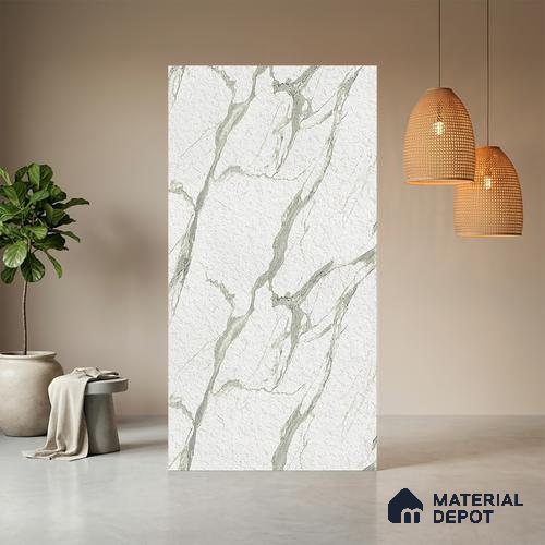 Stone Look LM 21440 8 ft x 4 ft Texture Finish Decorative Laminate - 1 mm | Suitable for TV Unit, Wardrobe, Kitchen Cabinets