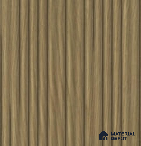 SU 6805 Dark Flutedwood Brown Suede Finish Decorative Laminate | Suitable for interior applications in Kitchen Cabinates, Furniture, Wardrobe - 1 mm