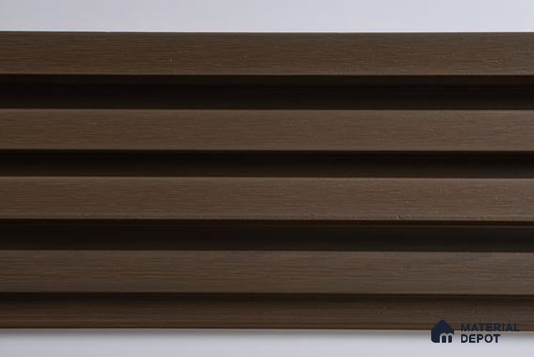 PN 06686 O (218 x 50 x 2895) mm WPC Cladding Exterior Wall Panel | 3 inch Screw for Framing (5 x 75) mm | 1.5 inch Screw for Profile Fixing (6 x 38) mm