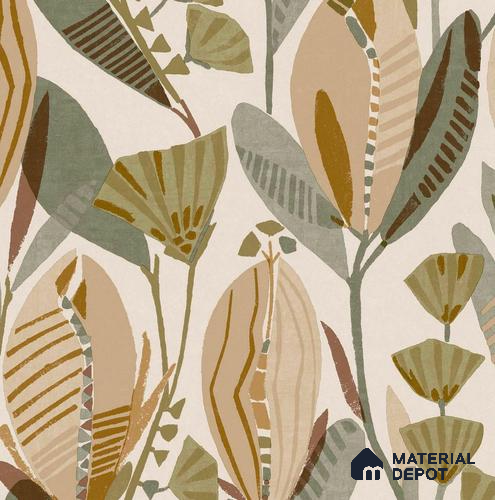 Multicolor | 10 Meter x 21 Inch  Florals Look Wallpaper - 57 Sq. Ft.